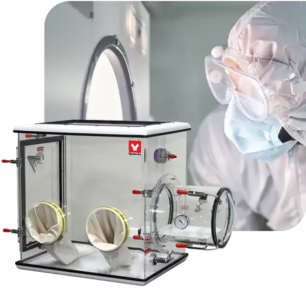 Yamato glove box for lab use